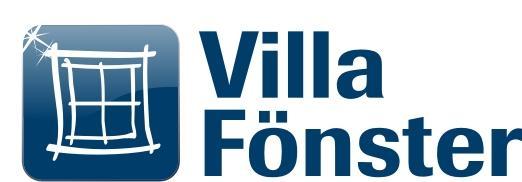 villa fönster logo